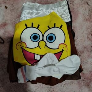 SpongeBob SquarePants Costume with White Socks